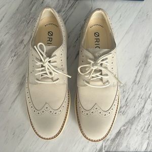 Original Grand Wing Oxford Gold Shoe Waterproof
